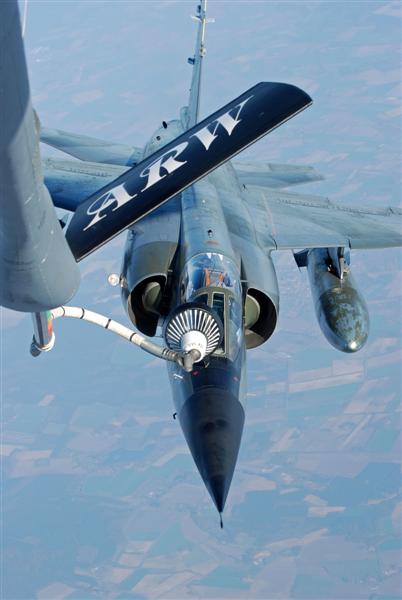PIC18 by Marcus Fuelber.jpg - A French Mirage F1CR is refuelled by a KC-135 from 100 ARW